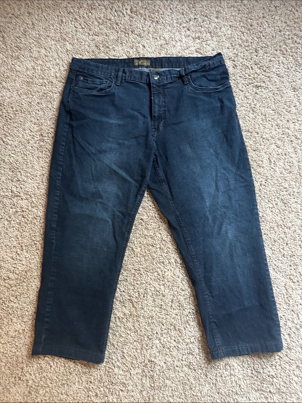 Urban Star Relaxed Fit Men's Dark Blue Jeans